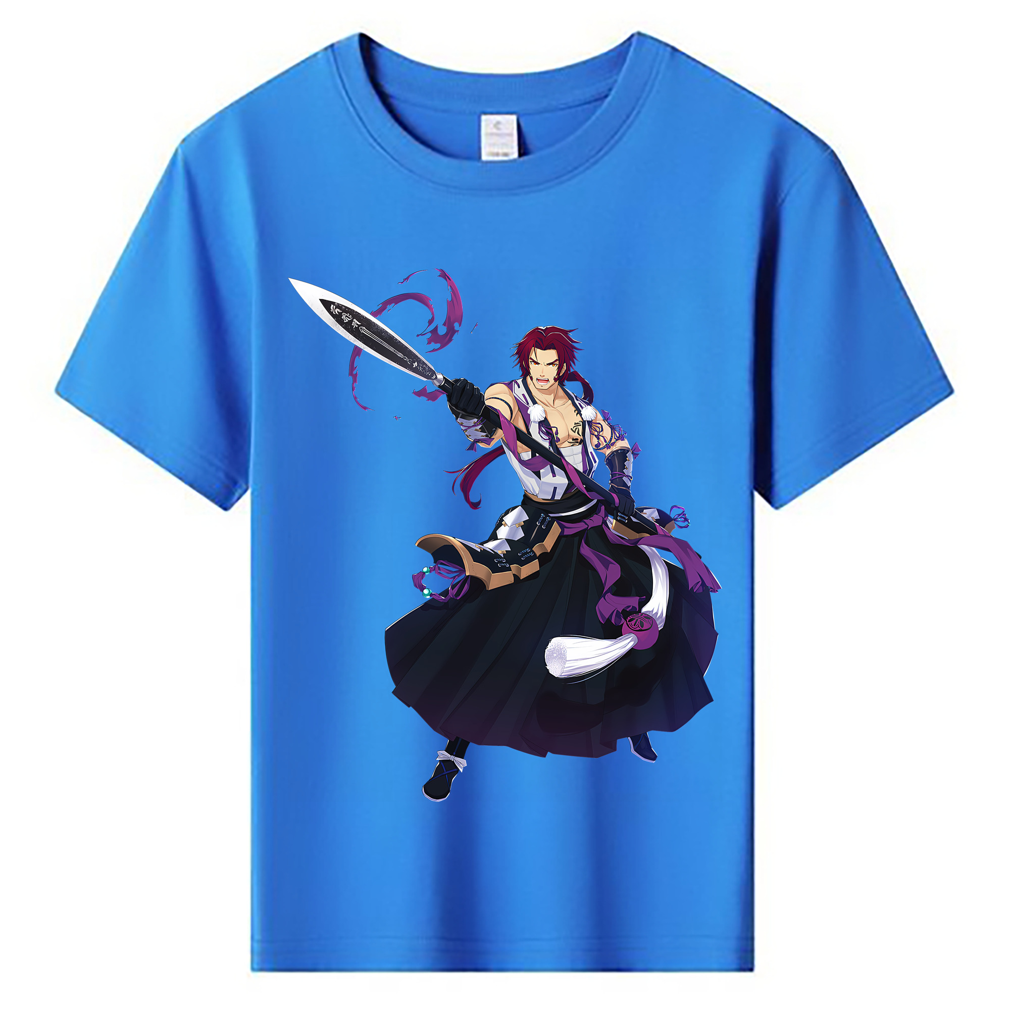 （画像用） 刀剣乱舞 Touken Ranbu 綿100％キッズTシャツ（フロントプリント）